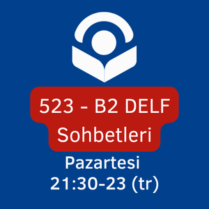 Fransızca B2 DELF dersi